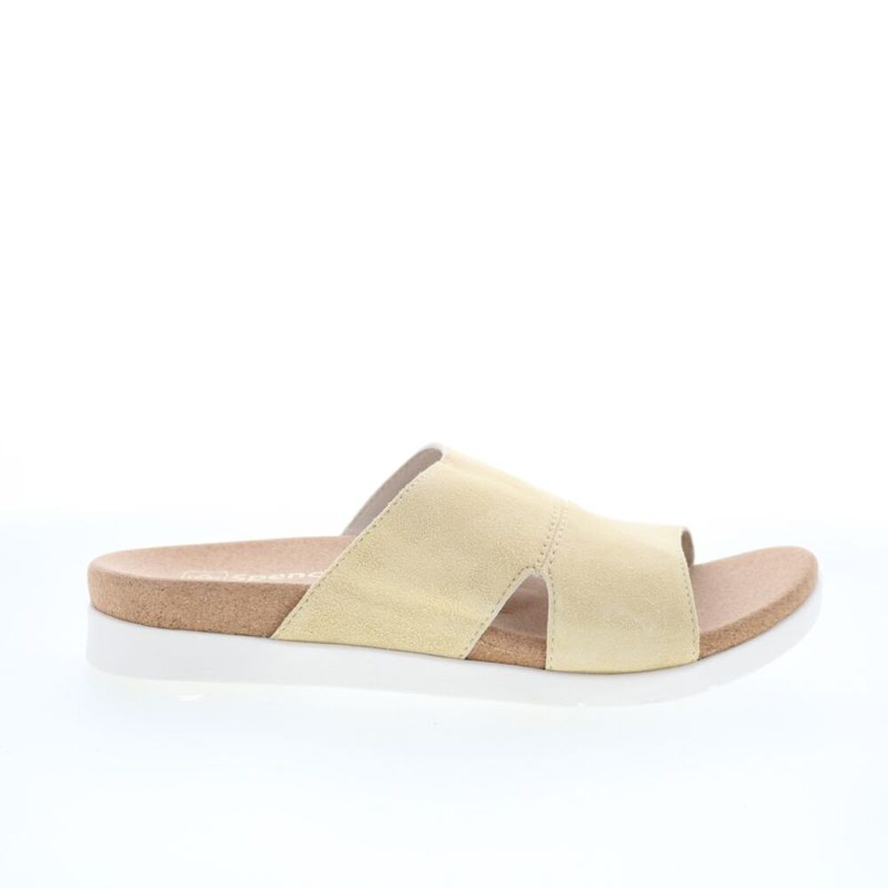 Spenco Womens Sunrise Slide Beige Shoes (NWT)